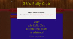 Desktop Screenshot of 3bsrallyclub.com